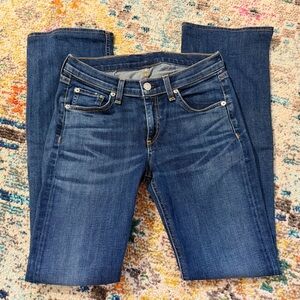 Rag & Bone low rise boot cut jeans